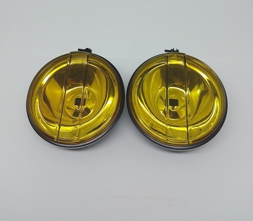 Farol De Milha Gol Gti Gt Adaptável Vidro Amarelo - Par - Imagem 3