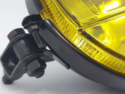 Farol De Milha Gol Gti Gt Adaptável Vidro Amarelo - Par - Imagem 4
