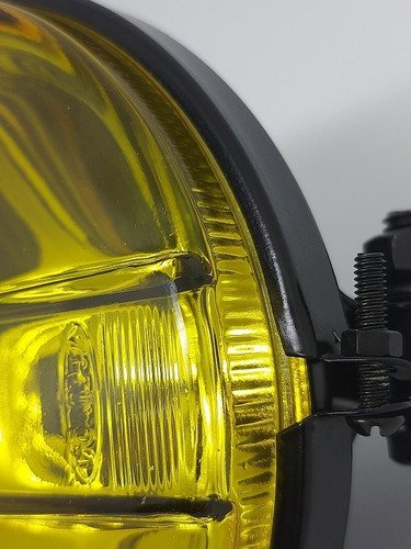 Farol De Milha Gol Gti Gt Adaptável Vidro Amarelo - Par - Imagem 5