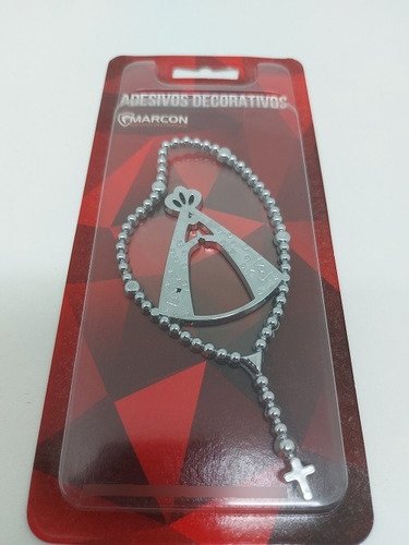 Emblema Decorativo Rosário Nossa Senhora Aparecida