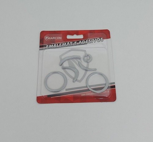 Emblema Sticker Decorativo Ciclista