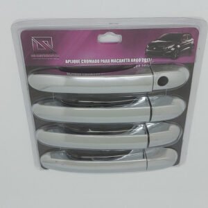 Aplique Cromado Maçaneta Fiat Argo Cronos - Kit