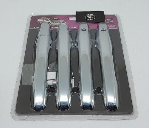 Aplique Cromado Maçaneta New Civic 2007 A 2011 - Kit - Imagem 6