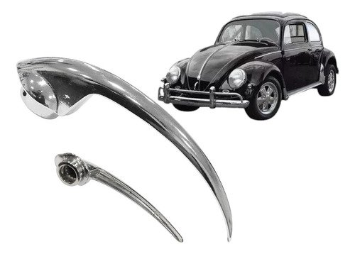 Maçaneta Interna Vw Fusca Antigo Até 1977 - Par