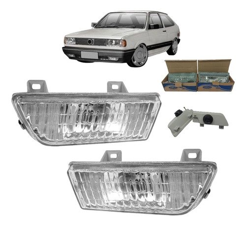 Farol De Milha Gol 1987 A 94 Parati Saveiro Voyage - Par