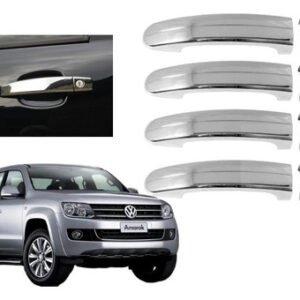 Aplique Cromado Maçaneta Vw Amarok - Kit