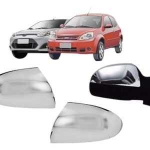 Aplique Cromado Retrovisor Fiesta 2003 A 14 Ka 08 A 2011 Par