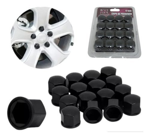 Capa Para Parafuso De Roda 17mm Corsa Celta Monza - Imagem 39