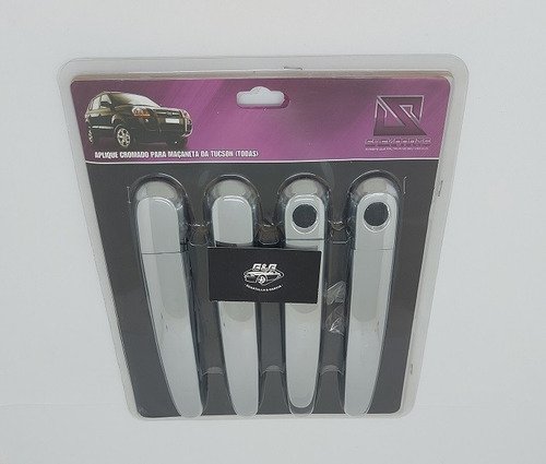 Aplique Cromado Maçaneta Hyundai Tucson - Kit - Imagem 9