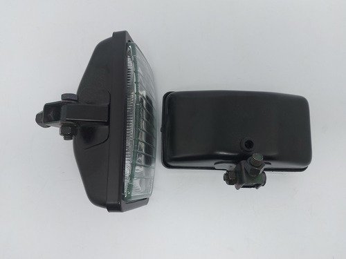 Farol De Milha Retangular Adaptável - Par - Imagem 16