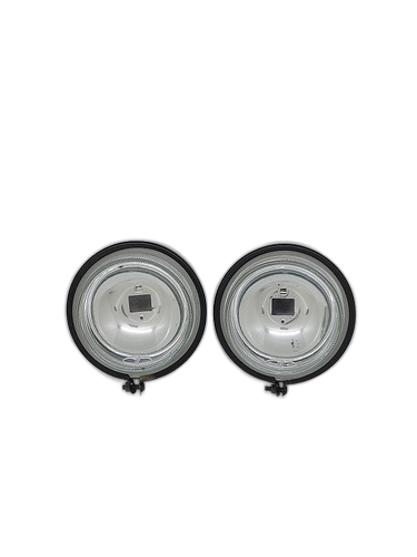 Farol De Milha Redondo Adaptável - Par