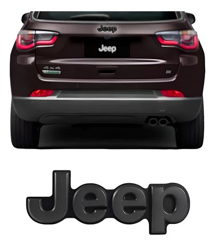 Emblema Logo Porta Malas Jeep Compass
