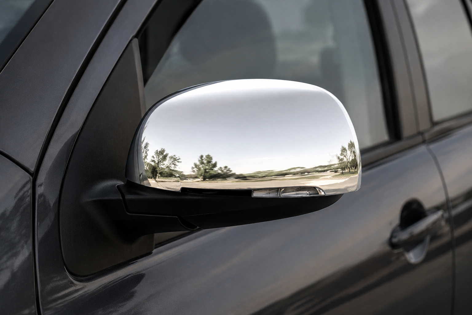 Aplique Cromado Retrovisor Agile Montana - PAR