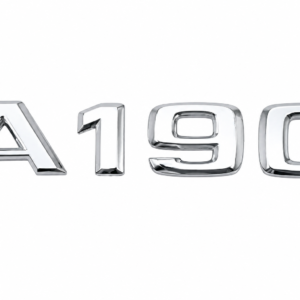 Emblema Letreiro Mercedes A 190 Cromado
