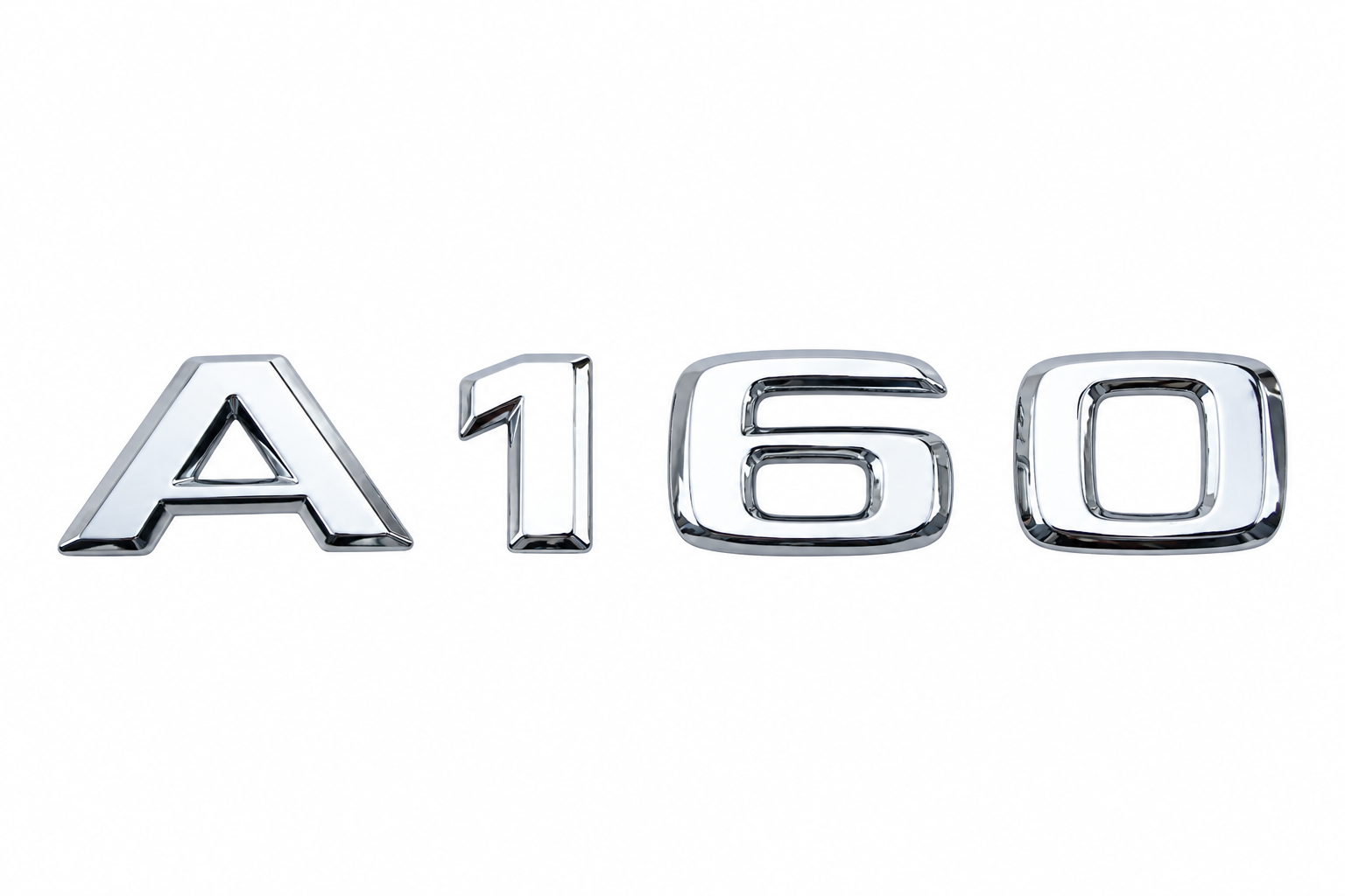 Emblema Letreiro Mercedes A 160 Cromado